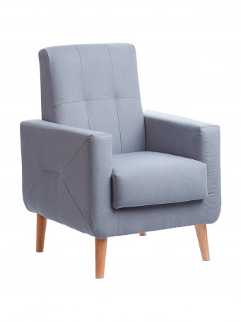 butaca escandinava gris