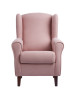 sillón rosa palo